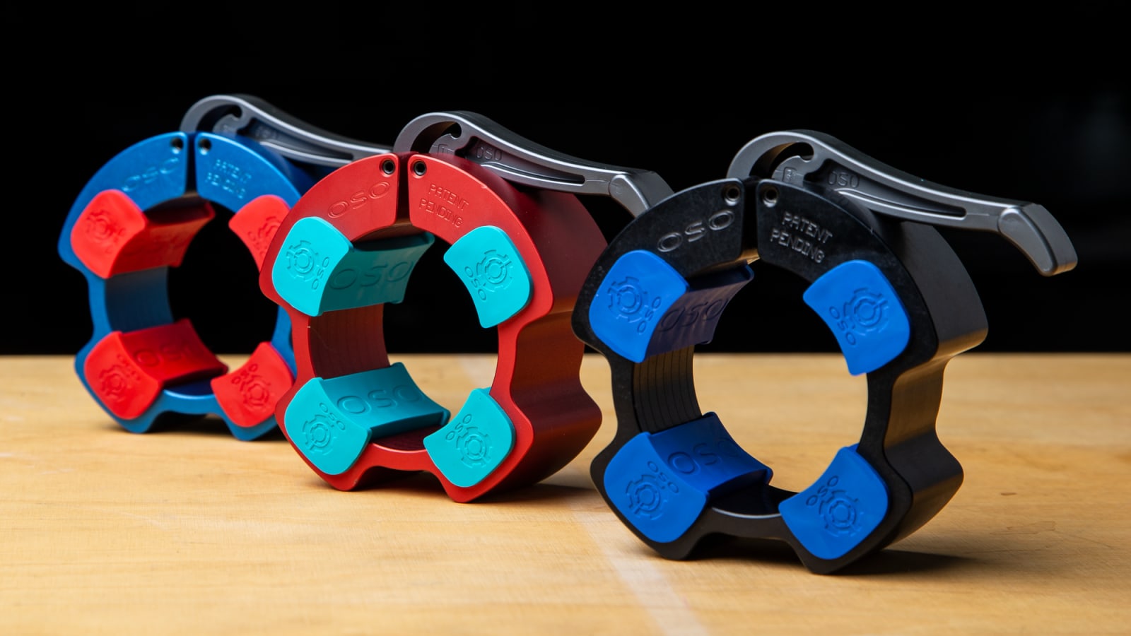 OSO ROGUE COLLARS 1ペア OSO Rubber Collar Plugs - 4 Pack | Rogue Fitness UK
